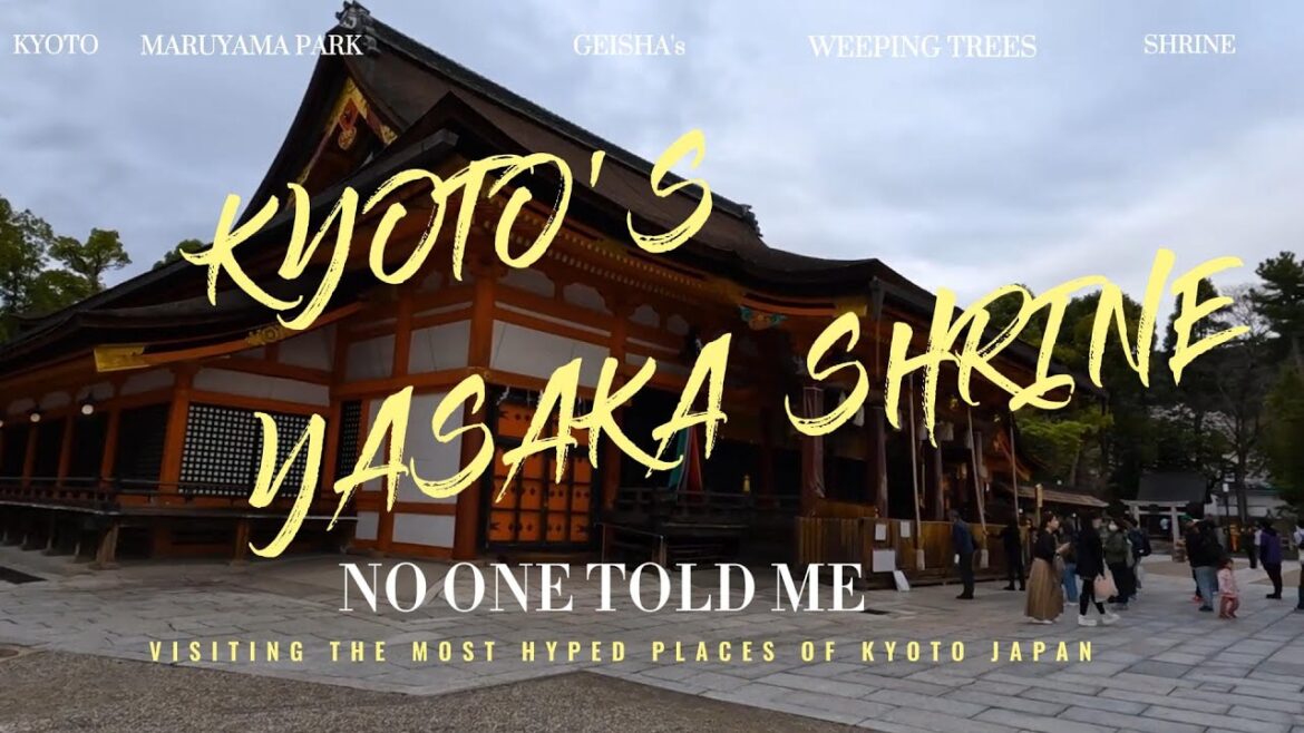 We Visited Yasaka Shrine In Kyoto Japan||Japanese People Always Adhere To Japanese Traditions #japan