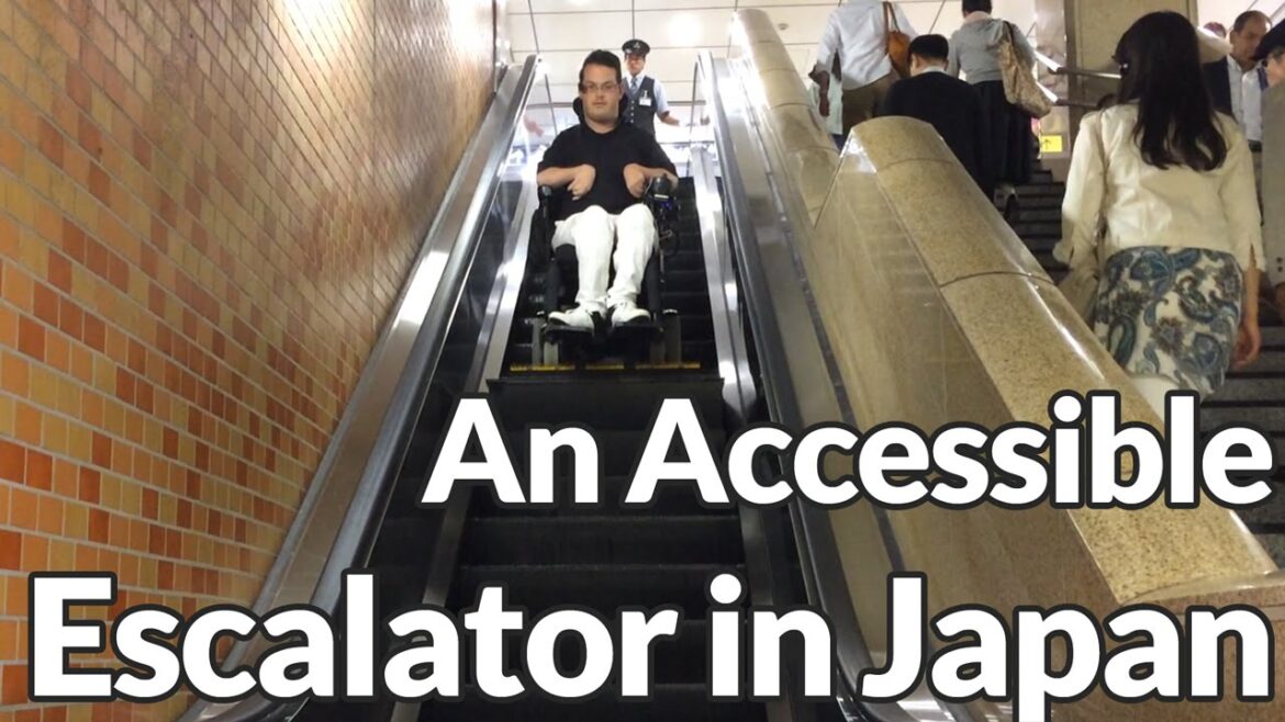 An Accessible Escalator in Japan - www.accessible-japan.com