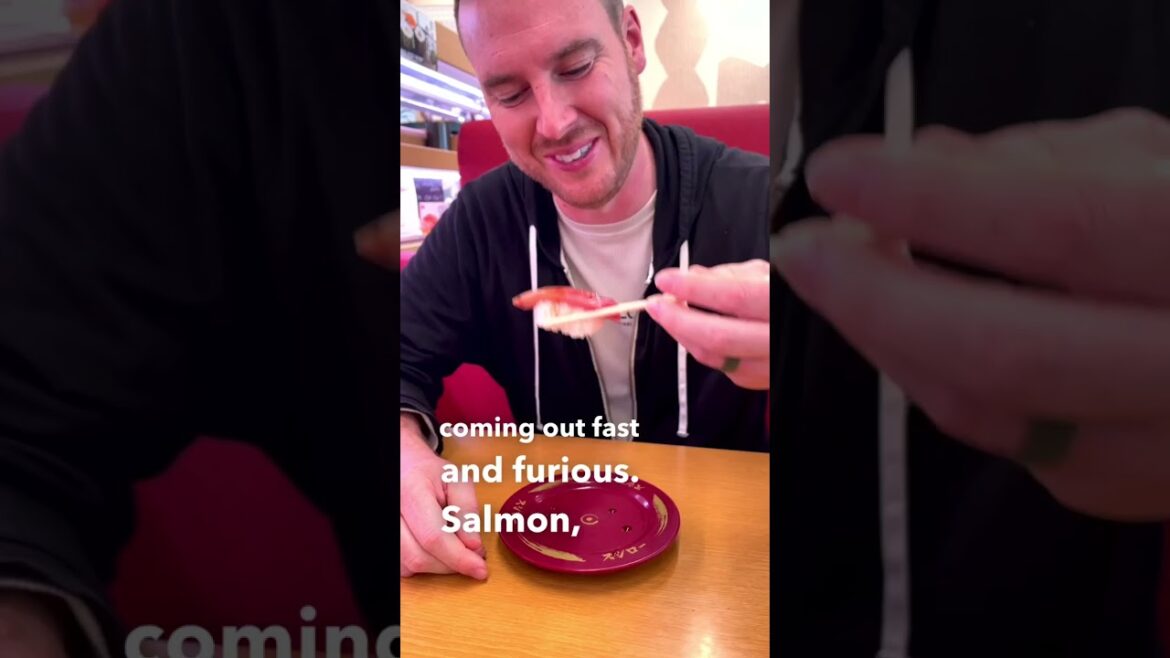 We Tried The Cheapest Sushi In Japan