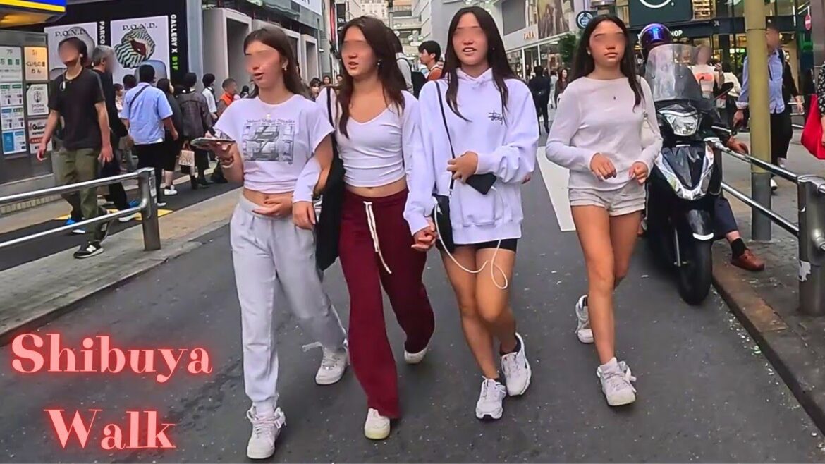Shibuya Tokyo walking tour.  【4K】11.2023-11