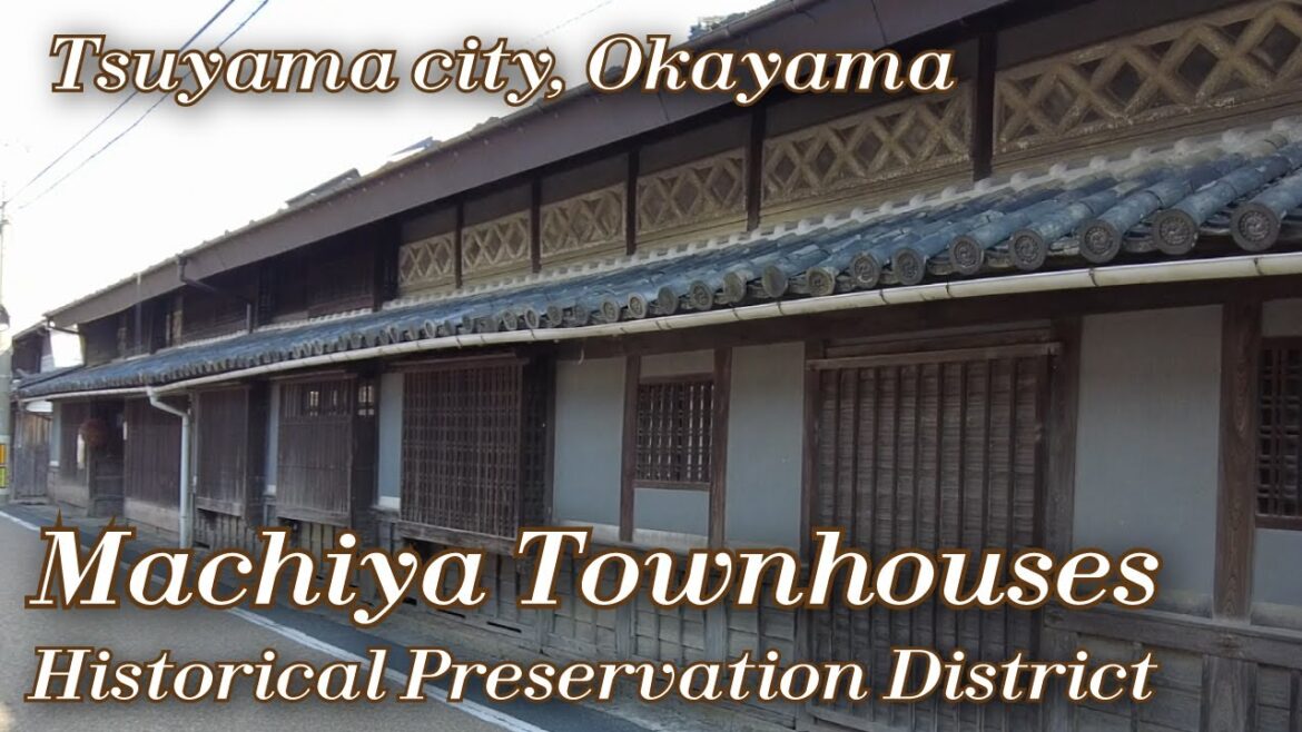 Visit to Tsuyama Castle Town, Okayama and the Historical street of Machiya townhouses Visit to Tsuyama Castle Town, Okayama and the Historical street of Machiya townhouses