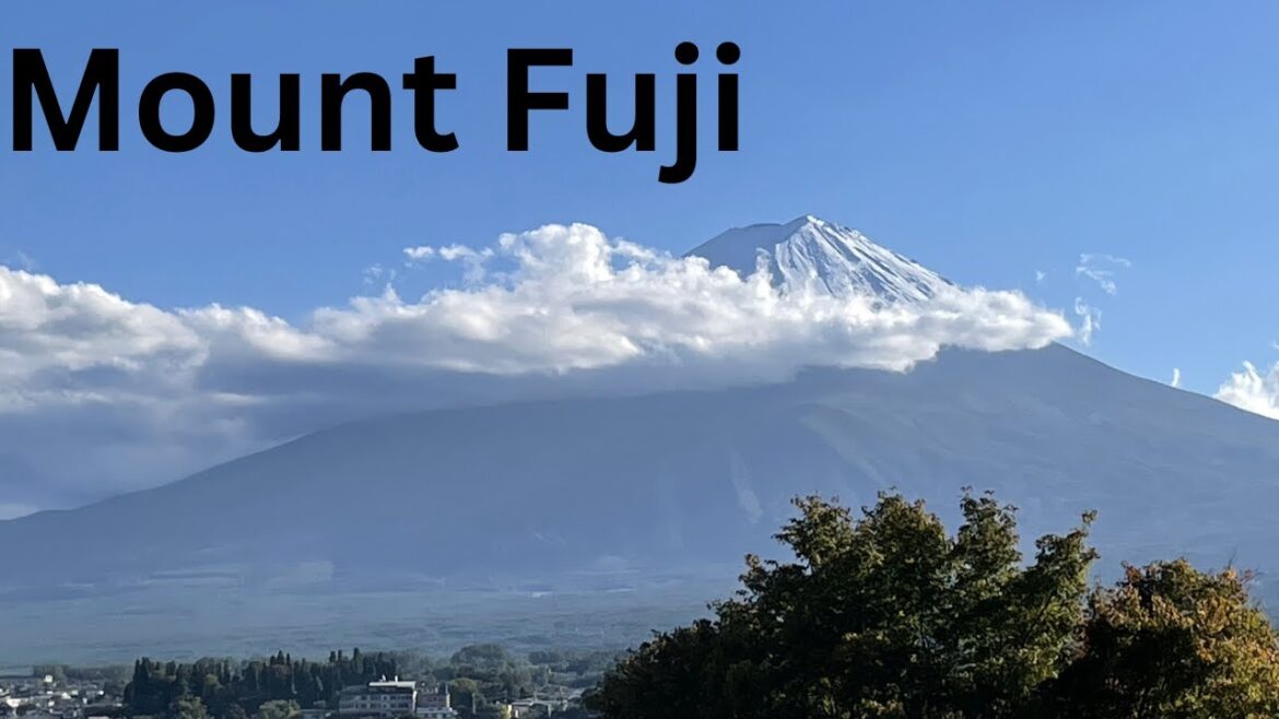 Driving from Tokyo to Mt. Fuji