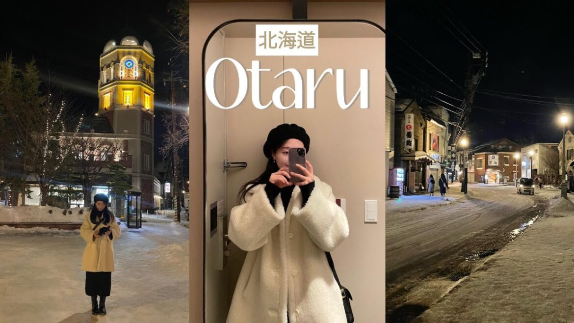 ENG) 홋카이도 겨울여행 1 ❄️ 오타루에서 보낸 1박 2일 Korean Couple's Journey to Otaru