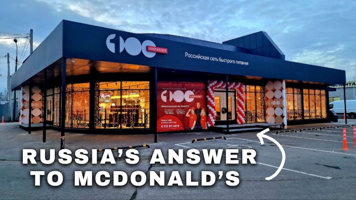 Russia's First Analogue of McDonalds Has Finally Opened