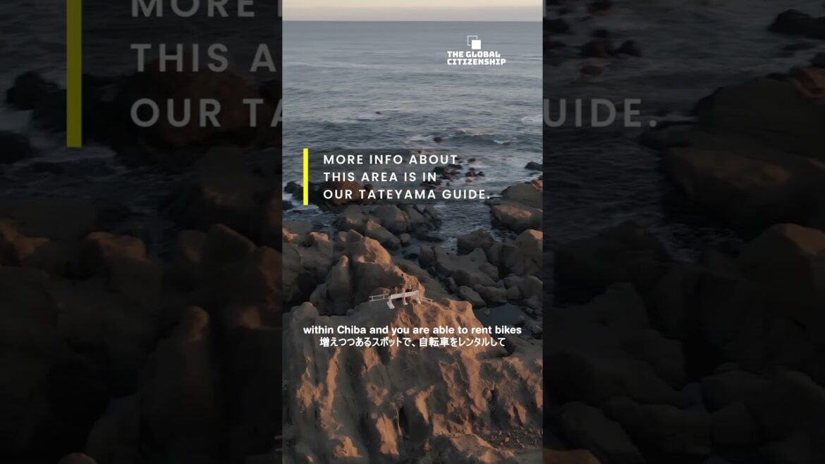 This Lonely Bench in Tateyama Chiba should be in your GO TO list in Japan #shorts #thingstodointokyo