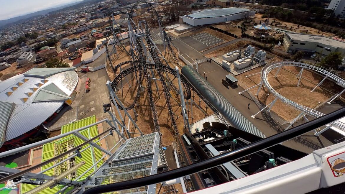 Takabisha / 高飛車 – POV – Fuji-Q Highland / 富士急ハイランド – Gerstlauer – Euro-Fighter – 121° Drop! Takabisha / 高飛車 - POV - Fuji-Q Highland / 富士急ハイランド - Gerstlauer - Euro-Fighter - 121° Drop!