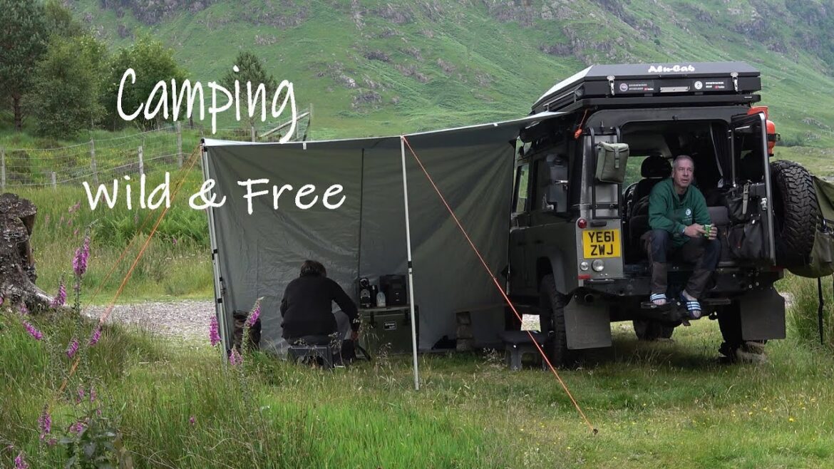 Wild Camping 4×4 Camper Roadtrip Scotland Wild Camping 4x4 Camper Roadtrip Scotland