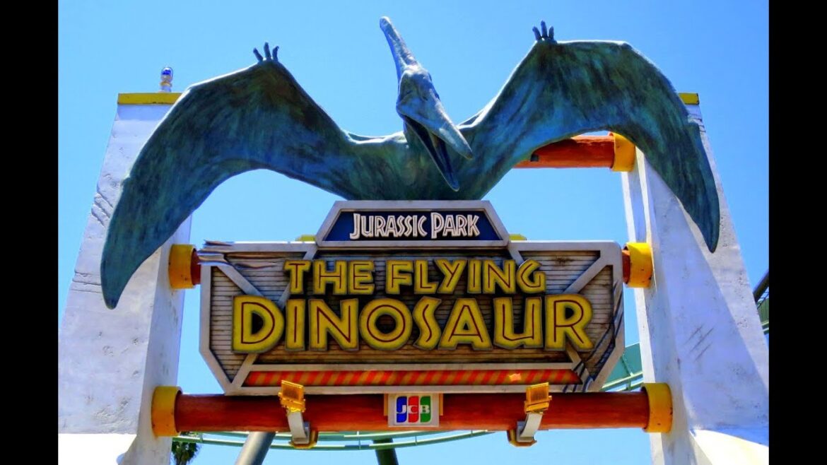 Jurassic Park The Flying Dinosaur at Universal Studios Osaka Japan