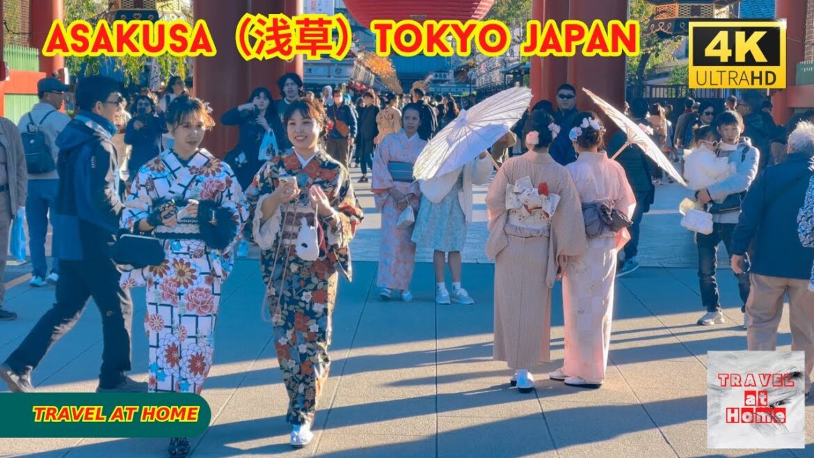 4k hdr japan travel | Walk in Asakusa(浅草)Tokyo japan | Relaxing Natural City ambience 4k hdr japan travel | Walk in Asakusa(浅草)Tokyo japan | Relaxing Natural City ambience