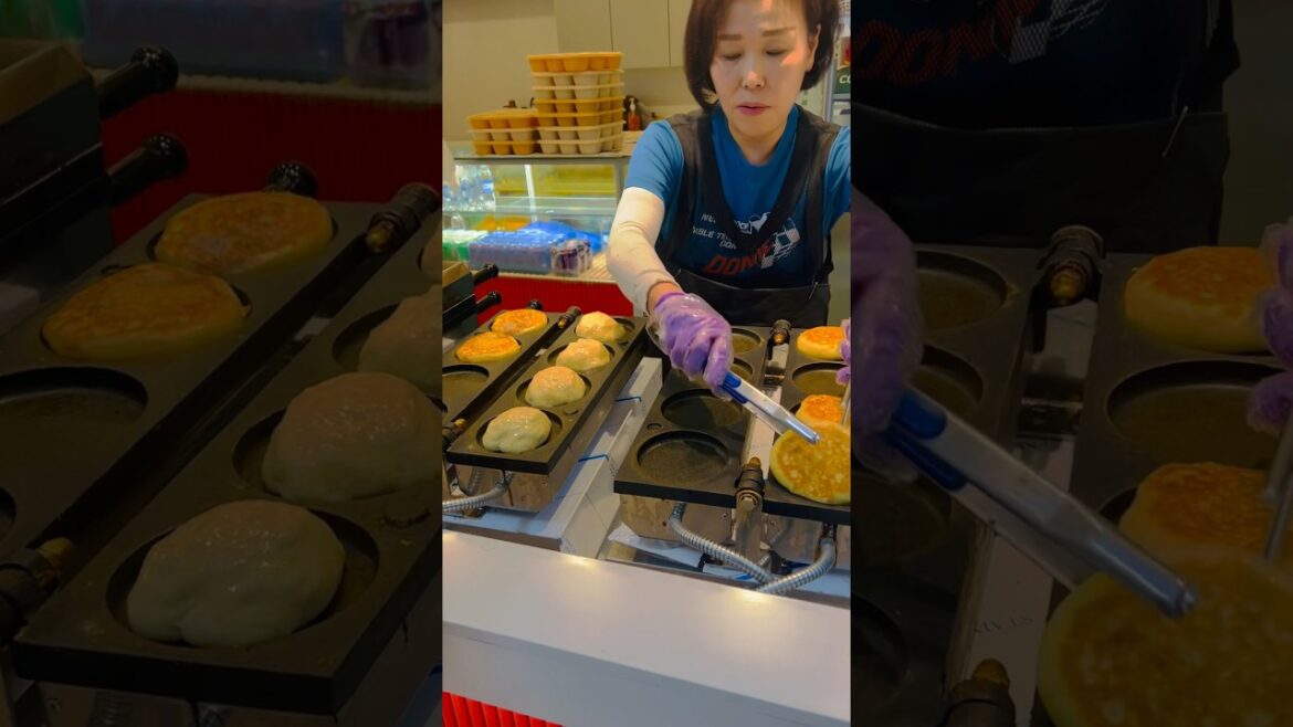 Hotteok Street Food korea 🥞🥞| 호떡 | #food #shorts