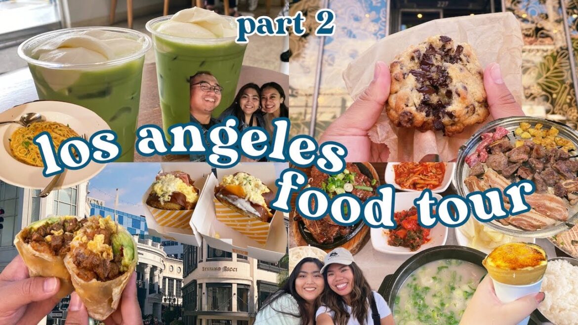 Los Angeles Food Tour Part 2 (Levain Bakery, Koreatown LA, OC Eats, Tacos, Little Tokyo, and more)