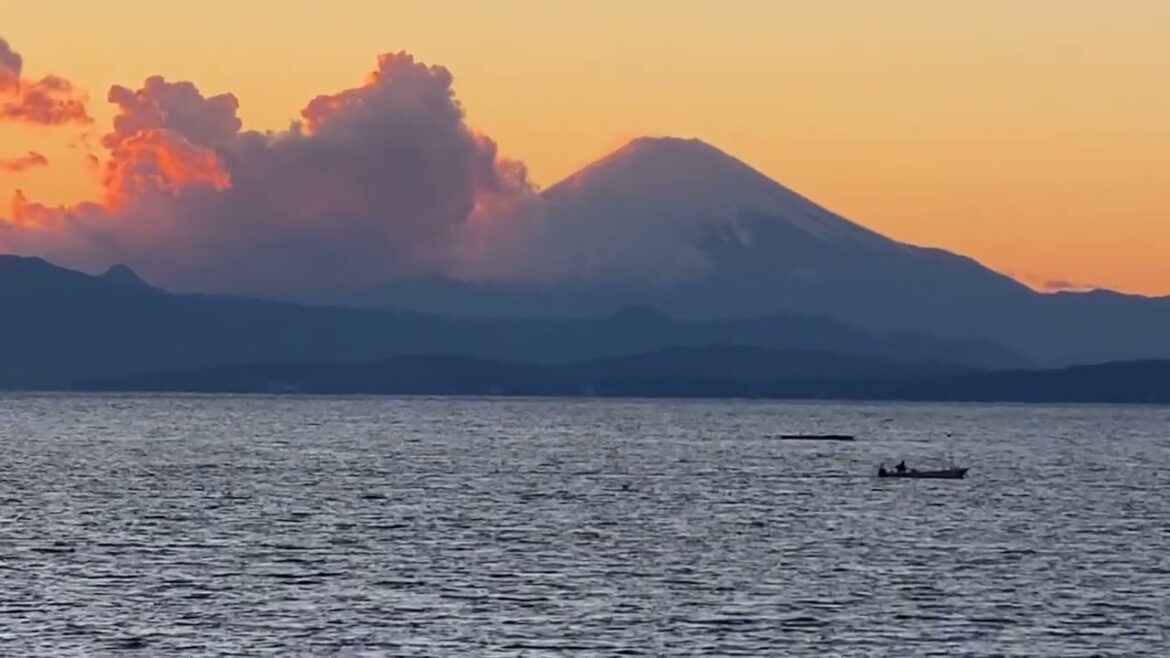 Mt. Fuji from Hayama