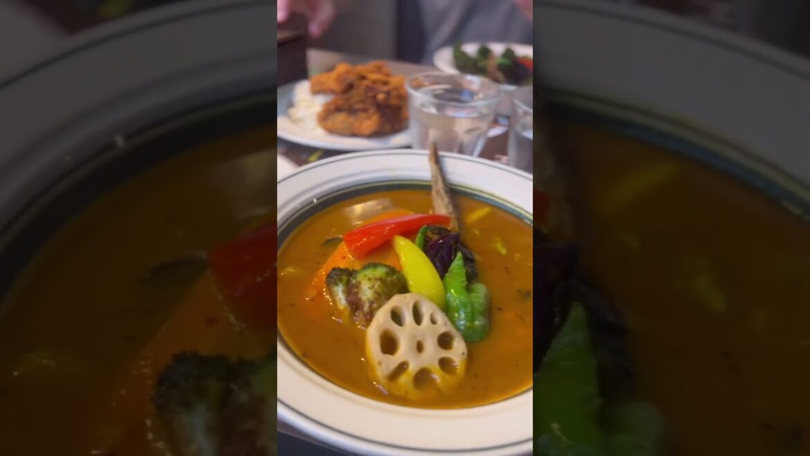 Soup Curry in Hokkaido, Japan Soup Curry in Hokkaido, Japan