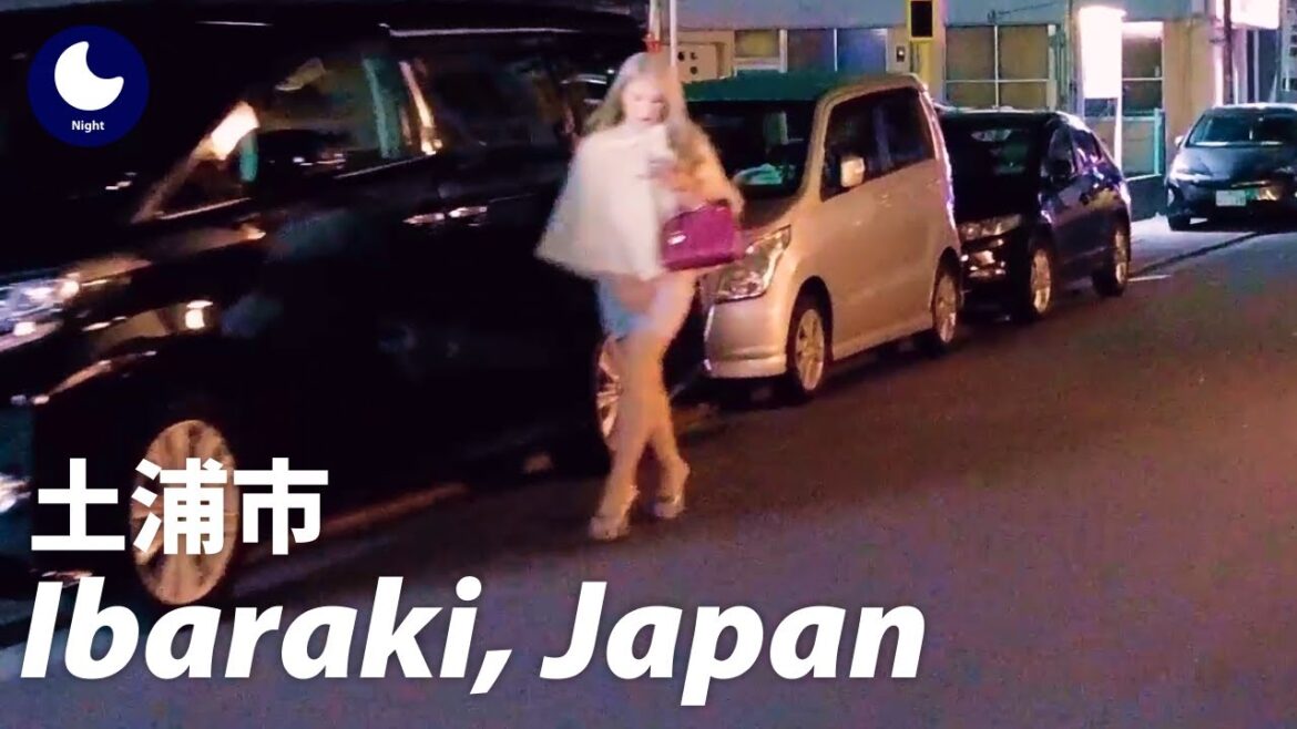 ⁴ᴷ Ibaraki: Tsuchiura Station（土浦駅） / Joban Line : Japan Walking Tour (November, 2021)