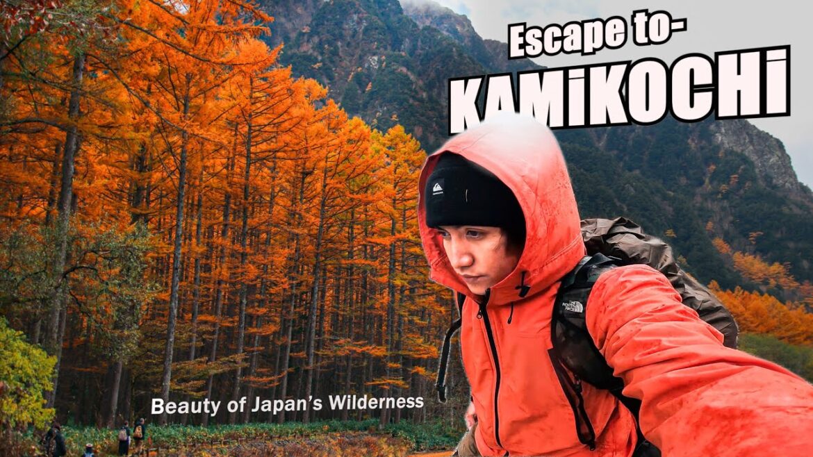 Solo Hiking Japan Northern Alps KAMIKOCHI , Relaxing and Beautiful Valley in Nagano
