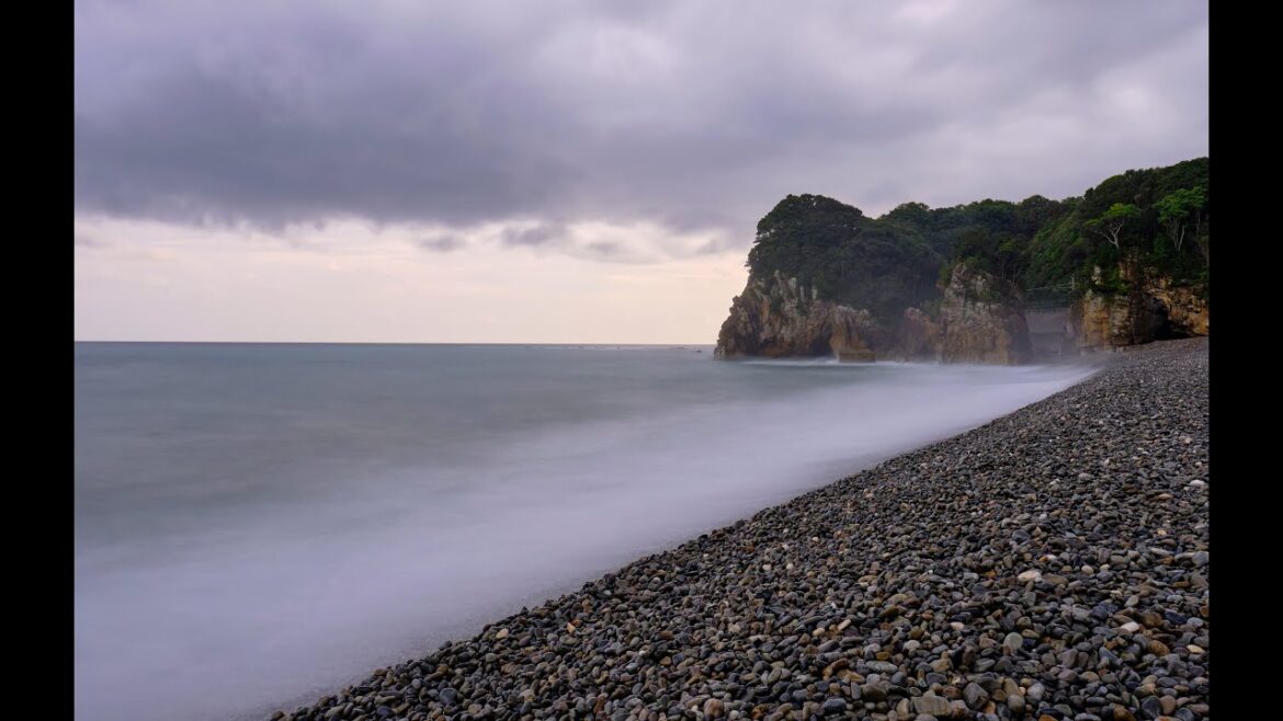 Ojigahama Beach, Wakayama, Japan
