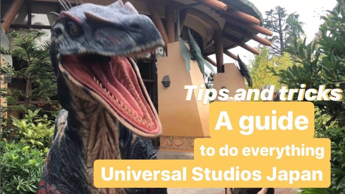 A guide to do everything at Universal Studios Japan. (Watch this before you go!)