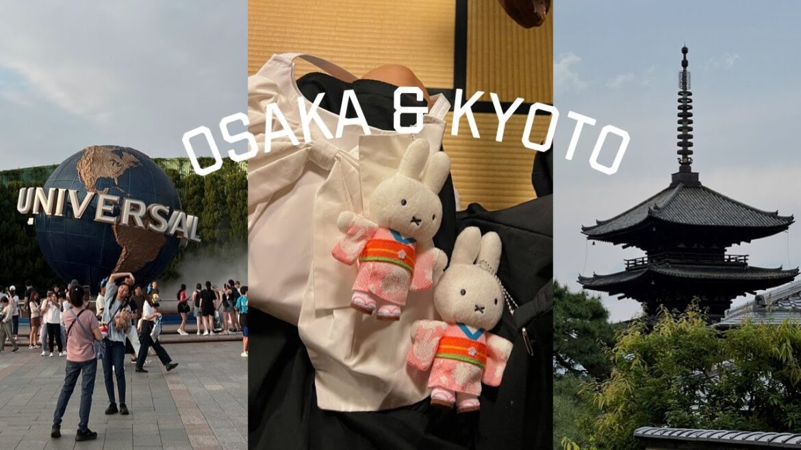 osaka & kyoto vlog ⋆ ˚｡⋆౨ৎ˚ universal studios, dusit thani kyoto, arashiyama forest