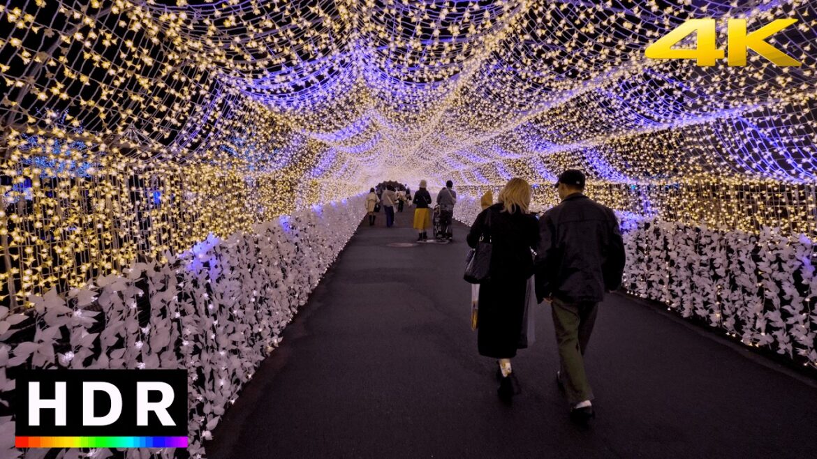 Tokyo Christmas Lights 2023 - MEGA ILLUMINATIONS // 4K HDR