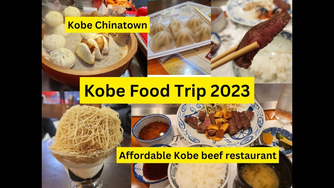 Kobe Food Trip 2023 | Kobe Chinatown | Affordable Kobe Beef | Kobe Day Trip