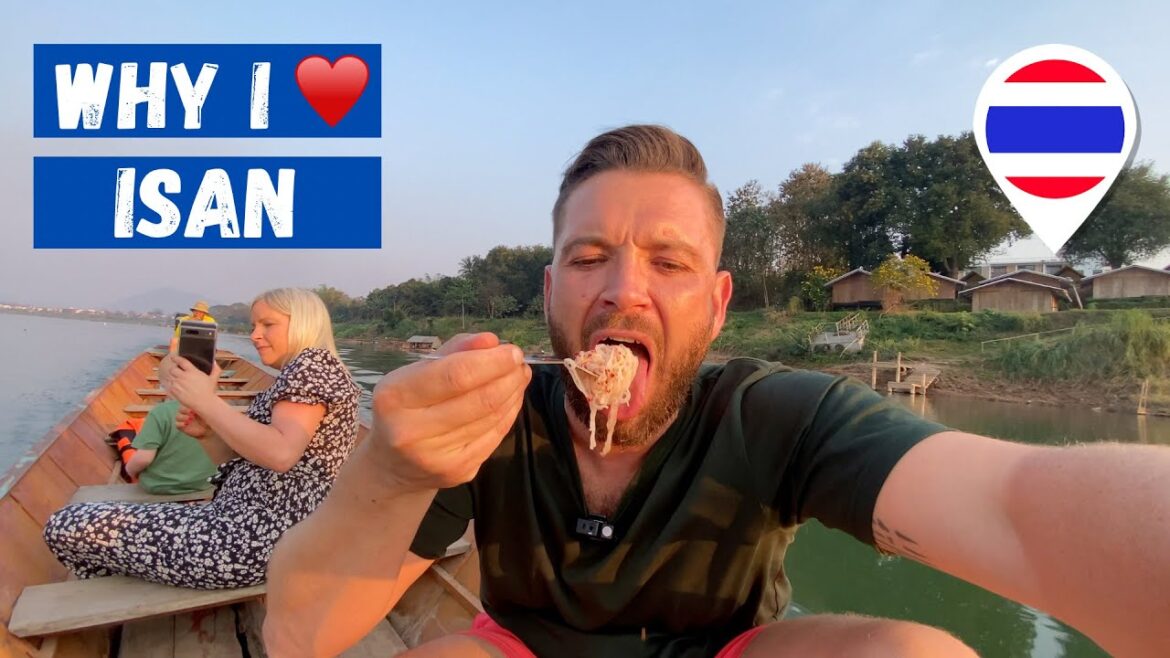 THIS IS WHY I LOVE ISAN ❤️ 🇹🇭 Sunset Boat Trip and THAI FOOD on The Mekong THIS IS WHY I LOVE ISAN ❤️ 🇹🇭 Sunset Boat Trip and THAI FOOD on The Mekong