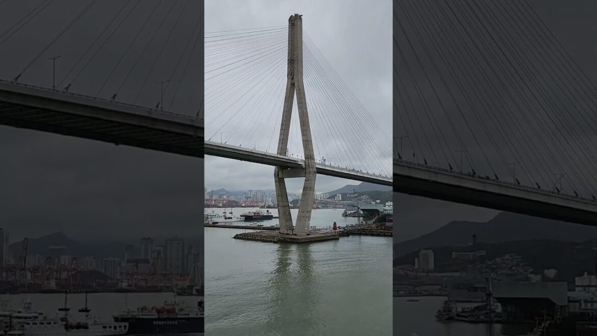 Yokohama Bridge - Japan @troisanvlog #yokohama #yokohamabridge #japan