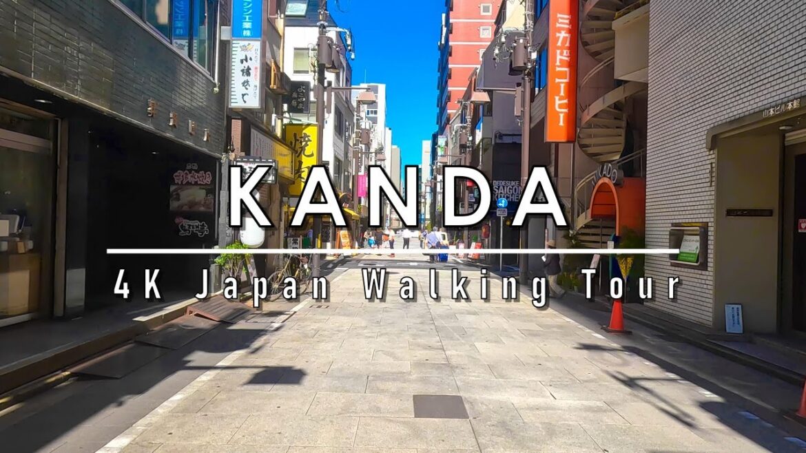 4K Japan walking tour in Kanda Autumn 2023 4K Japan walking tour in Kanda Autumn 2023