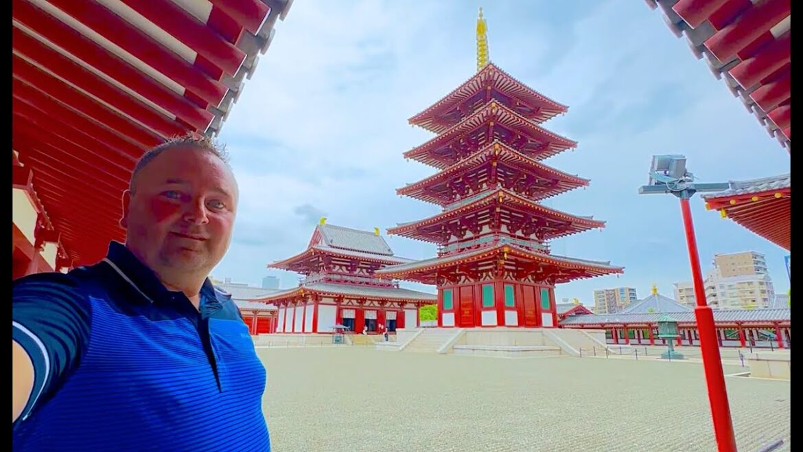 Trip to Shitennoji Temple Tsūtenkaku Tower & Abeno Harukas 300 & Ancient Nara Japan 11Sep 2023 Day9