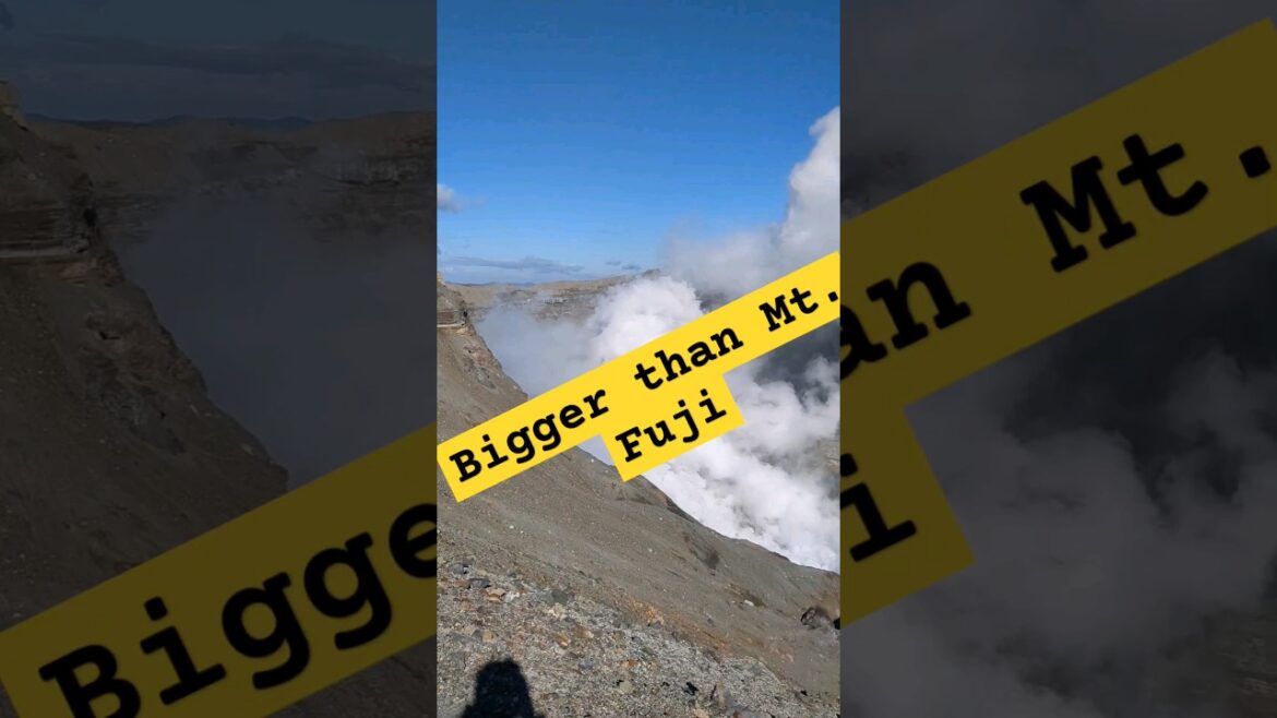 Biggest volcano in Japan #japantravel #travelvlog #mountaso Biggest volcano in Japan #japantravel #travelvlog #mountaso