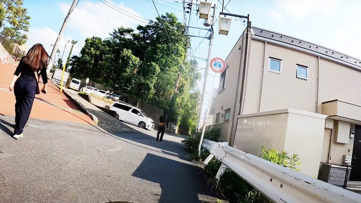 [4K] Street View and Modern Japanese House | Neighborhood Riding Tour