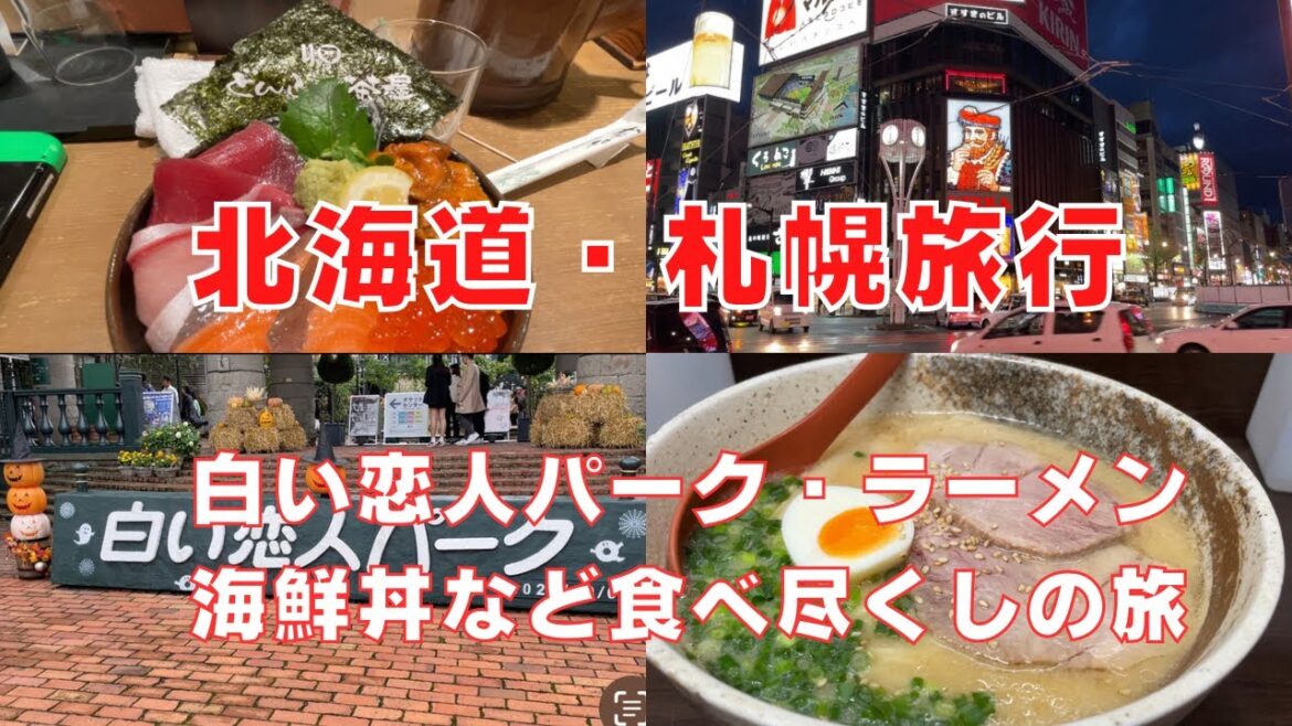 【3泊4日のんびり北海道旅行】10月の北海道を満喫〜ラーメン・海鮮丼・白い恋人パーク〜観光・グルメもたくさん!行かなきゃ損!Trip To Hokkaido Vlog 【3泊4日のんびり北海道旅行】10月の北海道を満喫〜ラーメン・海鮮丼・白い恋人パーク〜観光・グルメもたくさん!行かなきゃ損!Trip To Hokkaido Vlog