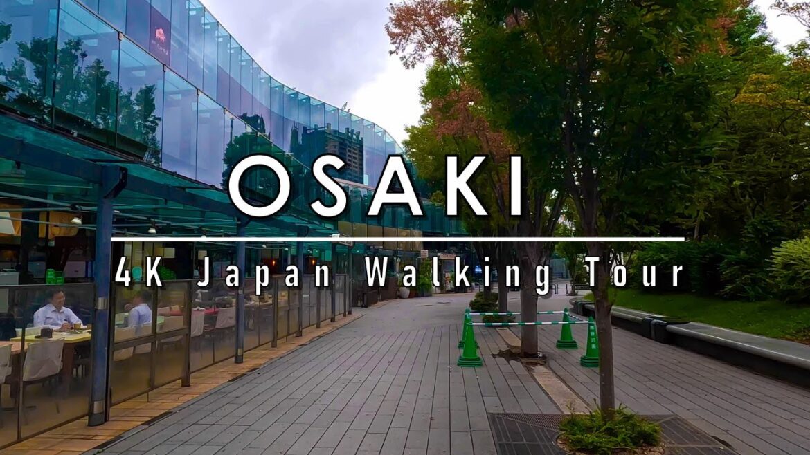 4K Japan walking tour in Osaki November 2023 4K Japan walking tour in Osaki November 2023