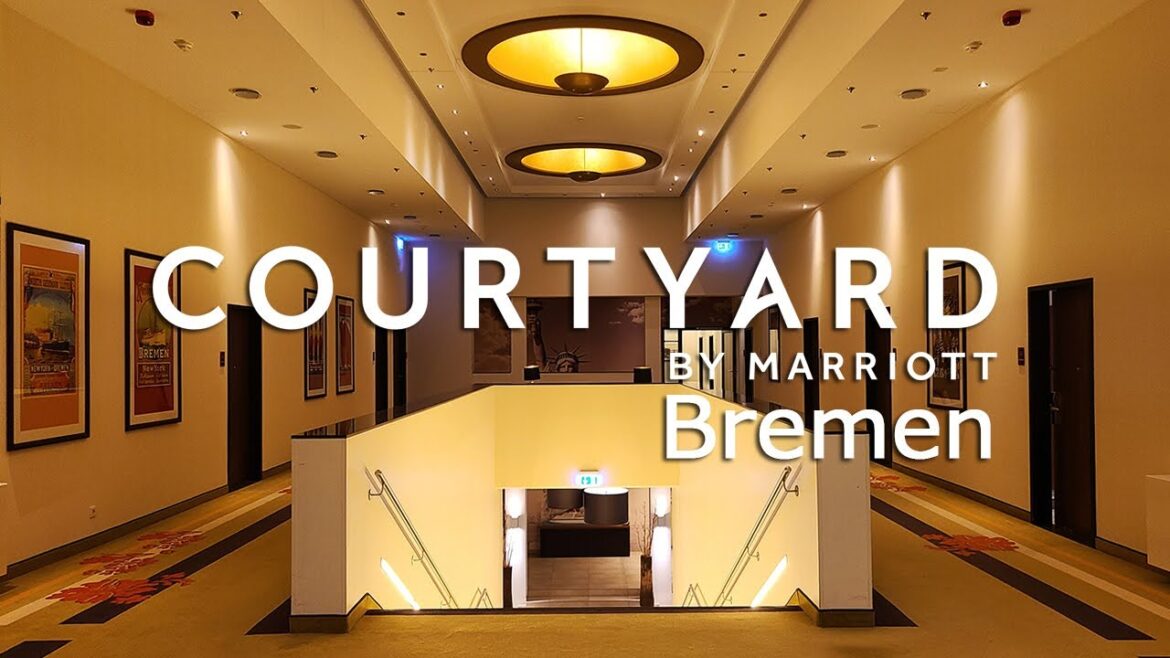 【ブレーメン中央駅直結！】『コートヤードバイマリオットブレーメン』コンフォートキングルーム宿泊記