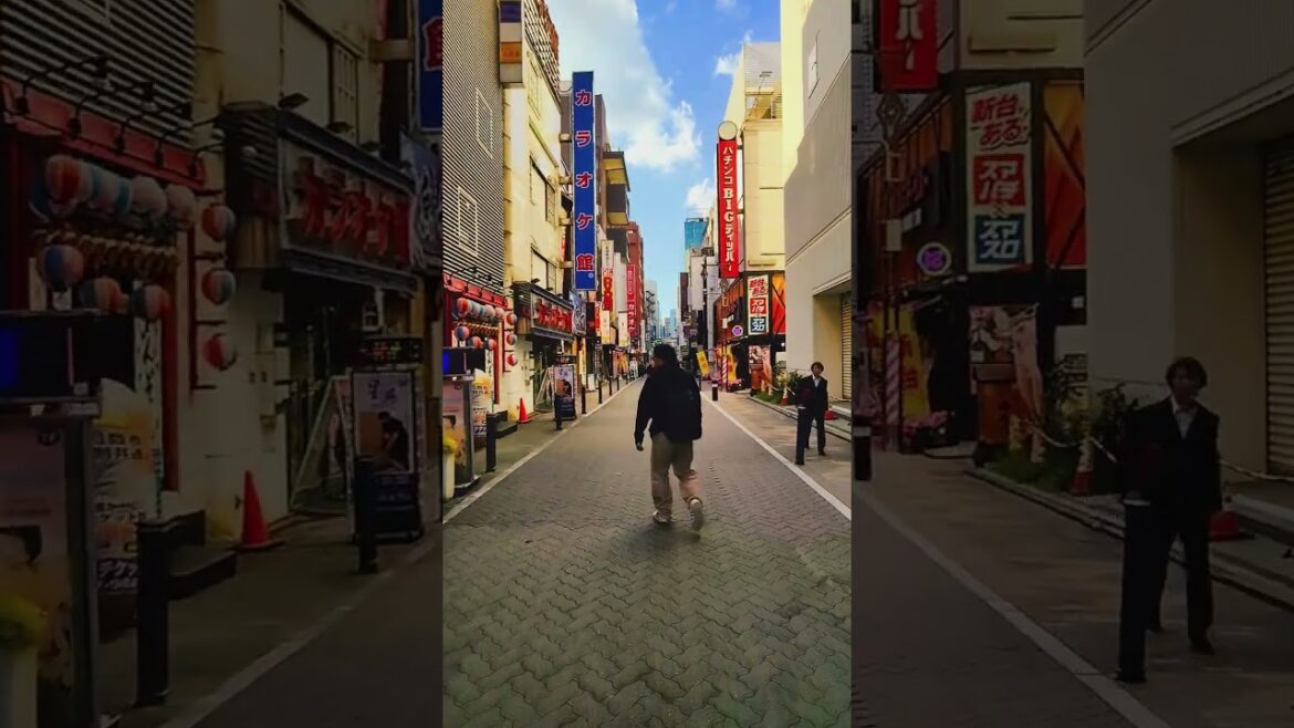 4K Japan walking in Shimbashi Autumn 2023