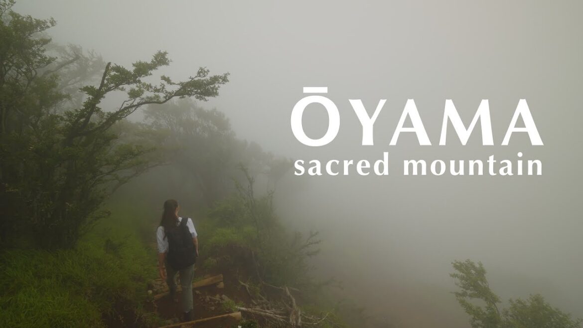 Hiking Mt. Oyama, Kanagawa, Japan