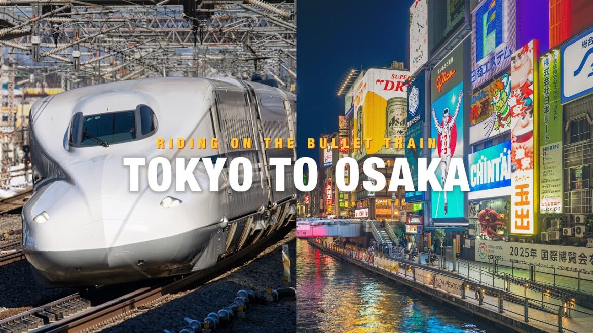 How to get from Tokyo to Osaka【Shinkansen Nozomi】 How to get from Tokyo to Osaka【Shinkansen Nozomi】