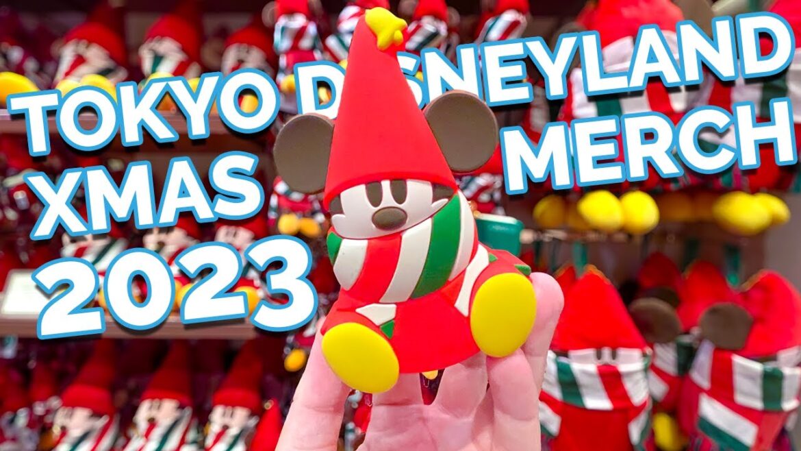 NEW Christmas Merchandise at Tokyo Disneyland for 2023!