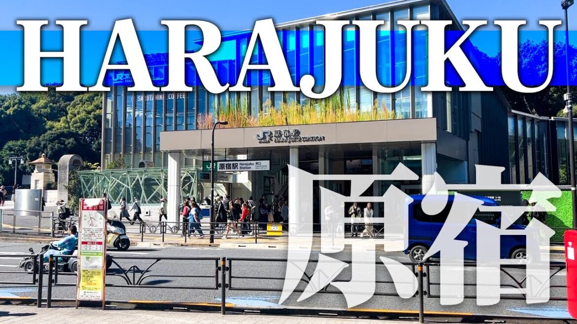 【Japan Walk】Harajuku , Walk around in Tokyo|food tour|Tokyo metro|4K 【Japan Walk】Harajuku , Walk around in Tokyo|food tour|Tokyo metro|4K