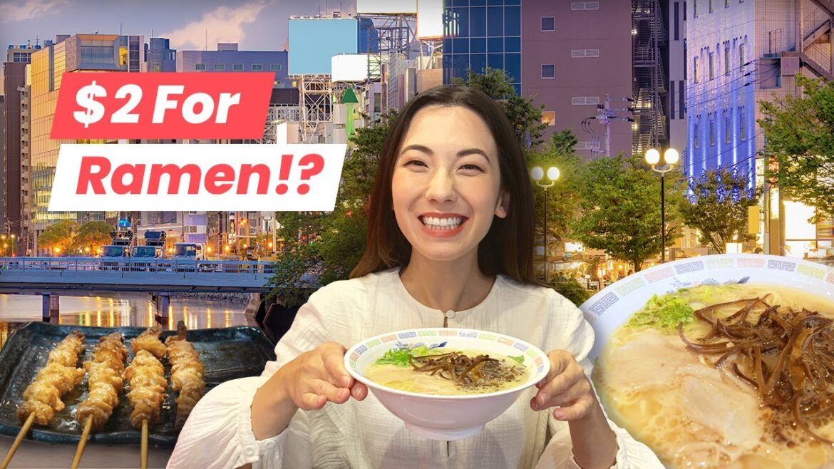 24hrs in Fukuoka: DON'T Miss Out On These Foods! 🍜