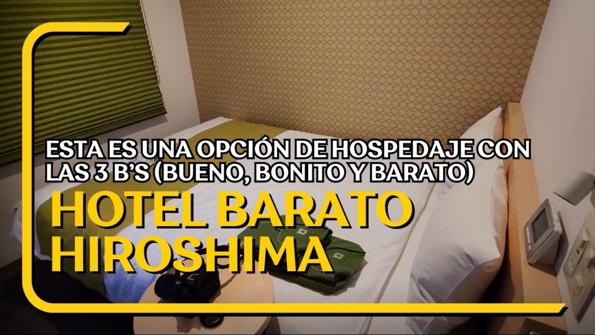Hotel BARATO en Japón | Hotel en Hiroshima Hotel BARATO en Japón | Hotel en Hiroshima