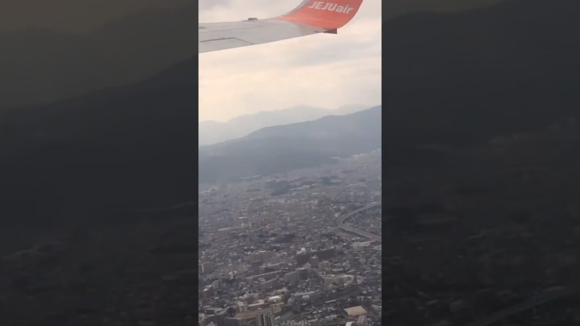 일본 후쿠오카공항을 이륙하는 감귤항공 #shorts #plane #travel