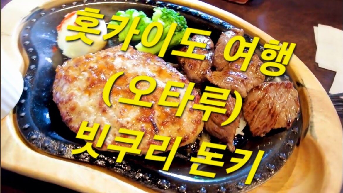 홋카이도 여행 (오타루) 빗쿠리돈키 : Hokkaido Travel (Otaru) bikkuridonkey