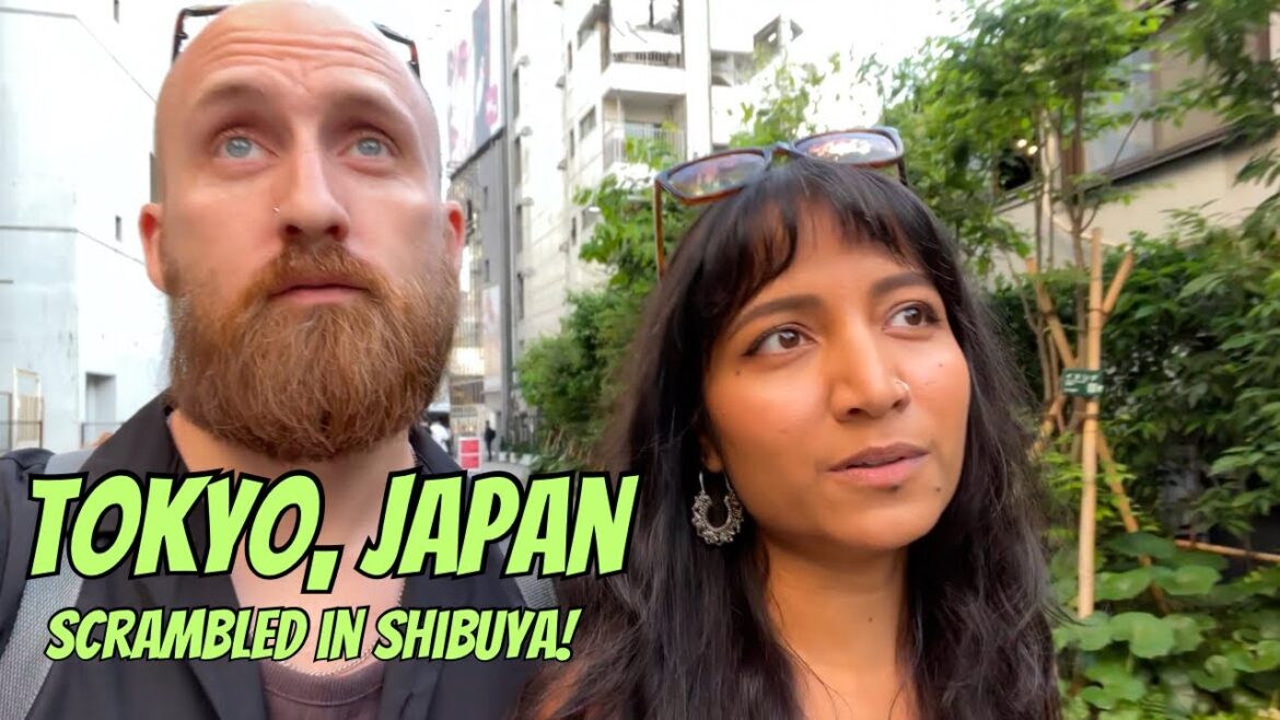 Our FIRST izakaya and a REALLY cool park! Shibuya, Tokyo, Japan! 🇯🇵