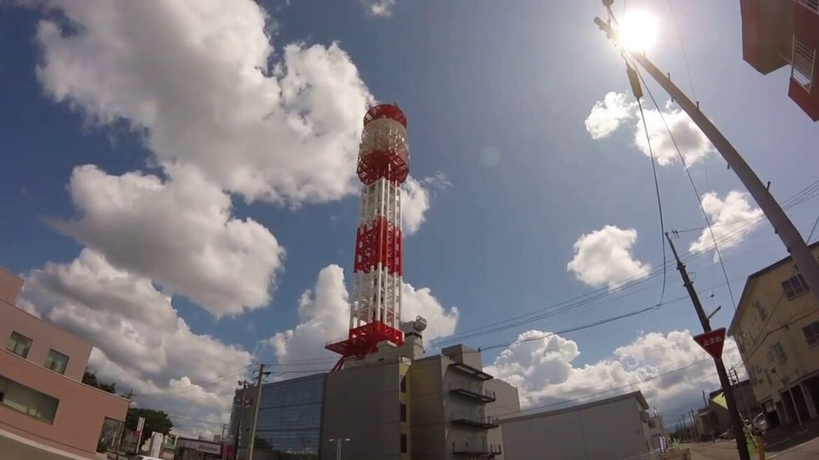 Docomo Radio Mast in Aomori