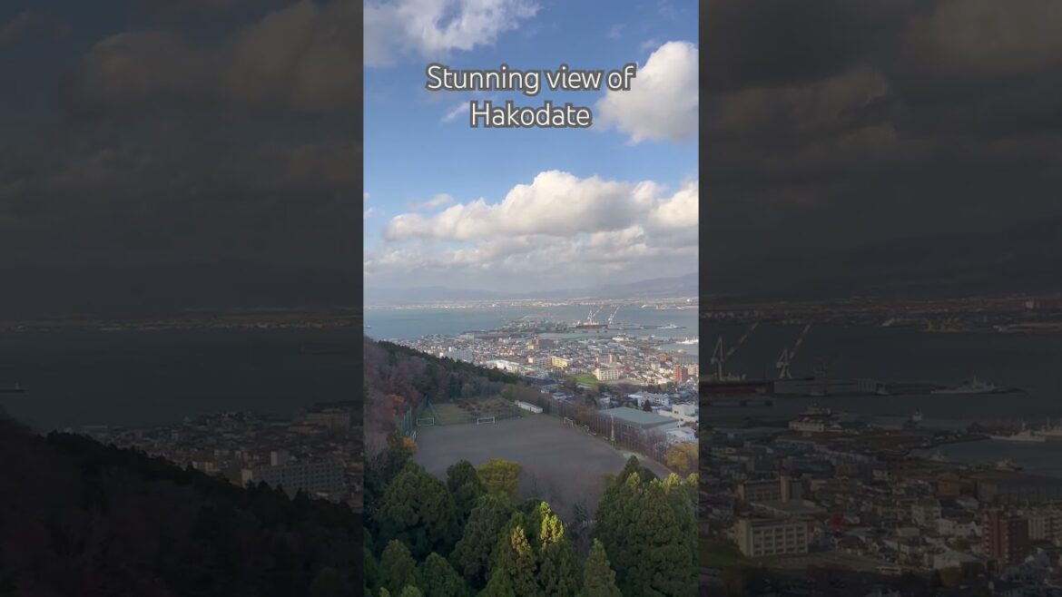 Stunning Views That Makes You Think of Anime at Mt Hakodate Ropeway #japan #hokkaido #hakodate【pt.3】