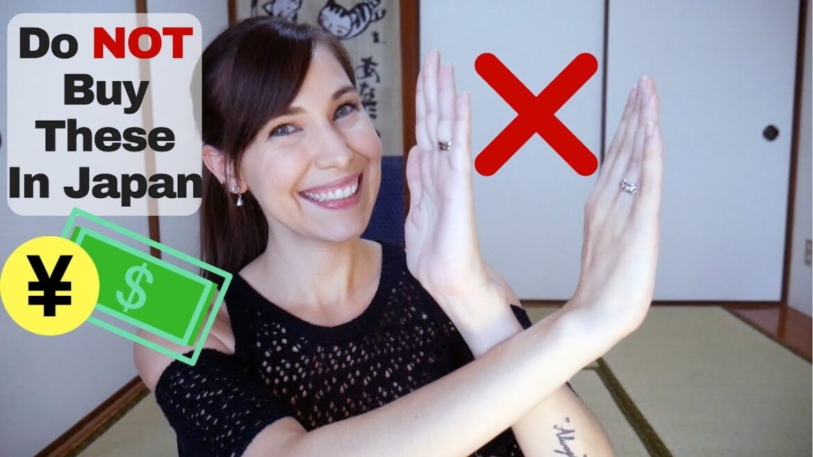 Bring These Things To Japan! : Do NOT Buy Them!