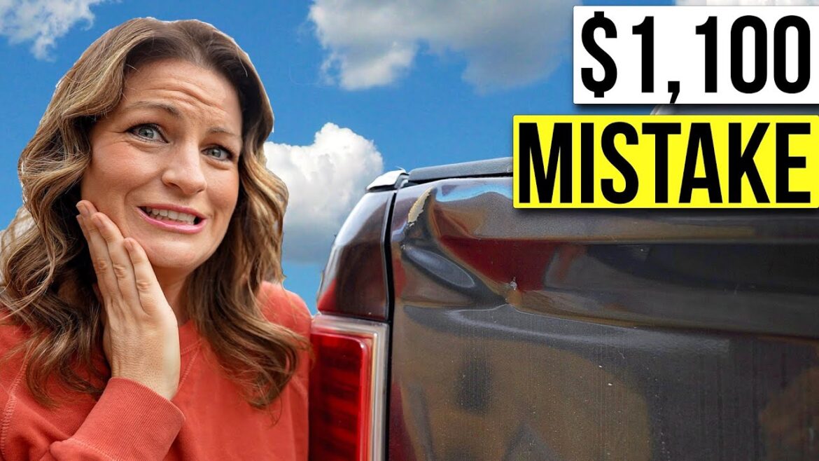 We Backed Our Truck Into the RV (EXPENSIVE MISTAKE) We Backed Our Truck Into the RV (EXPENSIVE MISTAKE)