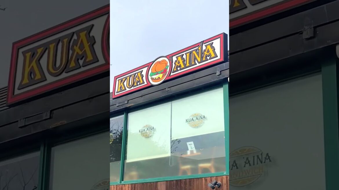 Kua Aina Sandwich Shop in Japan