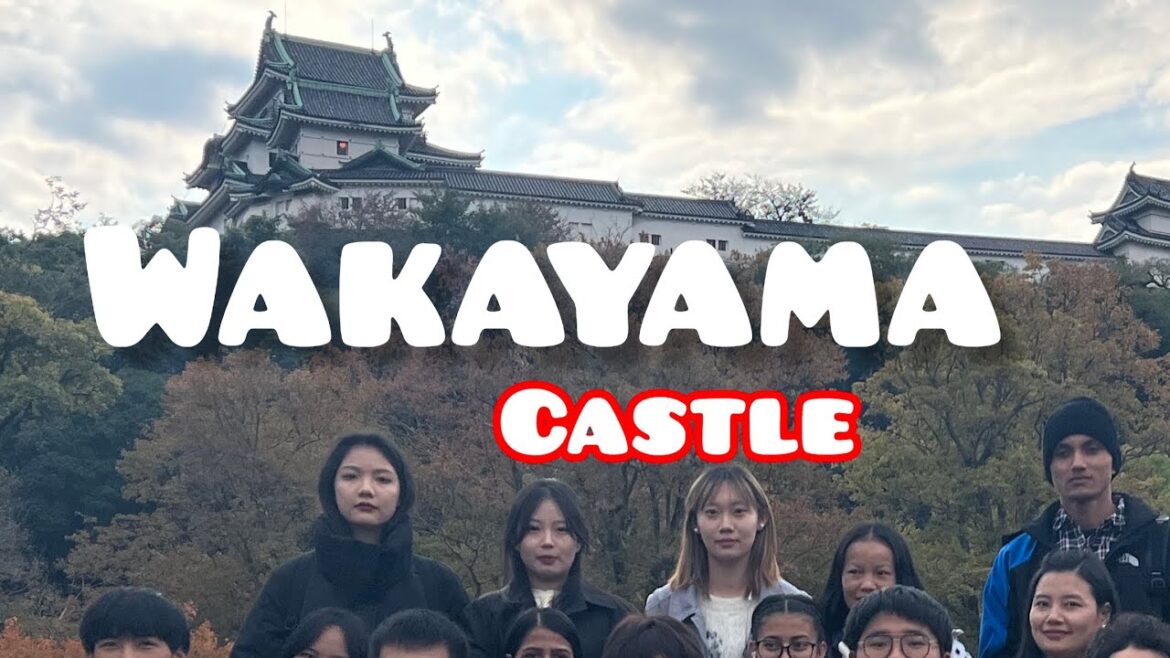 Wakayama Castle ll Tour from gakkou ll shikinosato park ll @rabindraojha1323