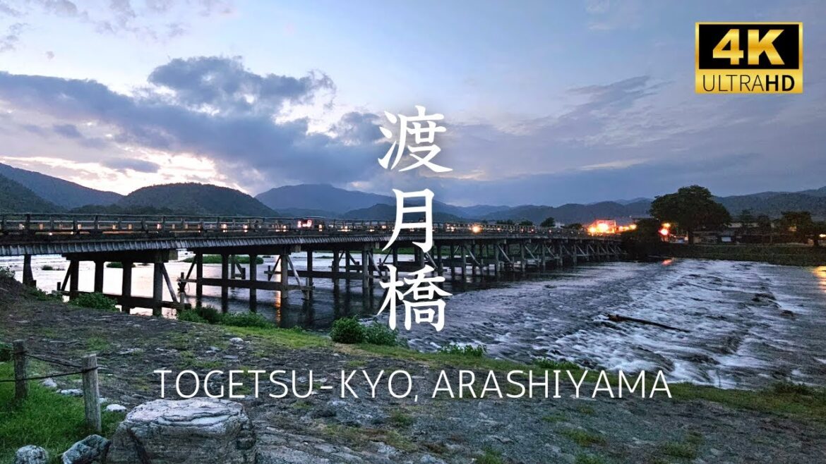 Sunset walk at Kyoto, Arashiyama  | Togetsu-kyo | Kimono Forest  #嵐山 #渡月橋 #京都 #arashiyama #kyoto